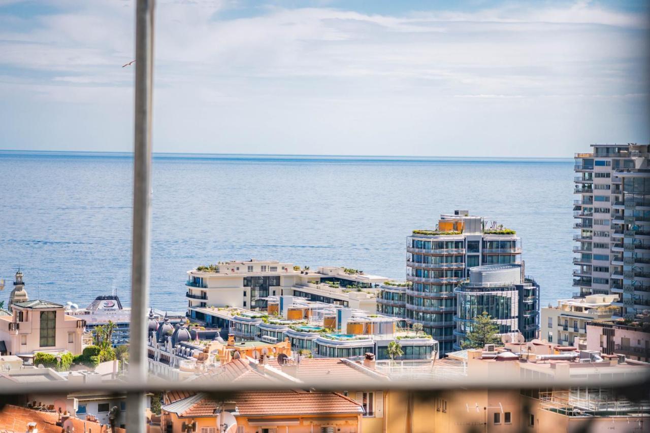 Frontiere De Monaco - Balconnet Vue Mer - Ba Apartment Beausoleil Bagian luar foto