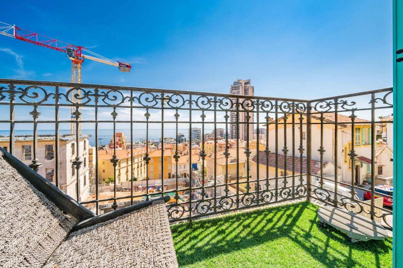 Frontiere De Monaco - Balconnet Vue Mer - Ba Apartment Beausoleil Bagian luar foto