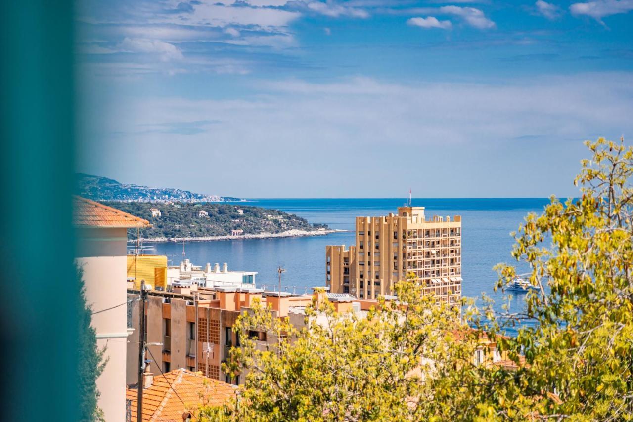 Frontiere De Monaco - Balconnet Vue Mer - Ba Apartment Beausoleil Bagian luar foto
